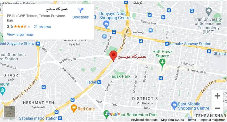 تعمیرگاه تخصصی گیربکس اتوماتیک موشیخ