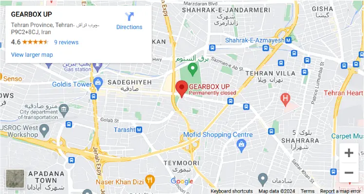 تعمیرگاه تخصصی گیبرکس آپ