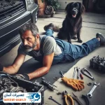 تعمیر جلوبندی ماشین