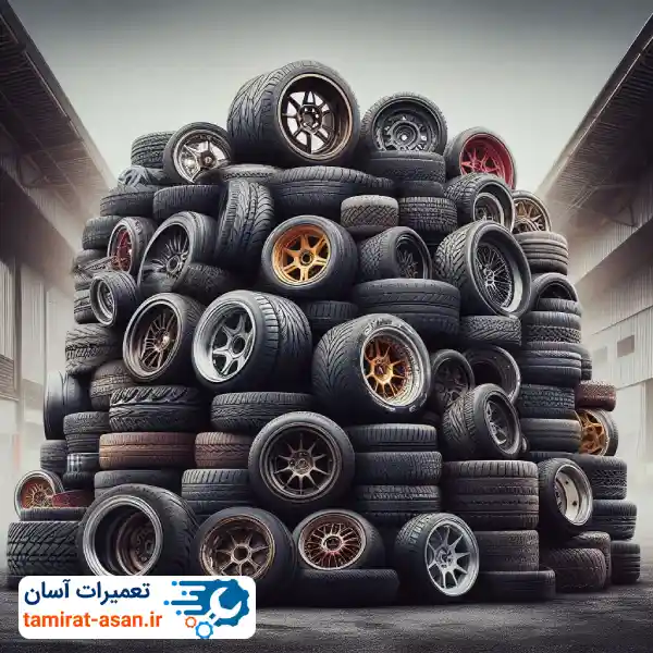تاثیر لاستیک پهن بر جلوبندی خودرو