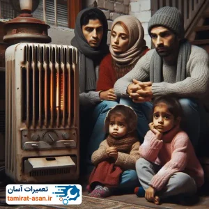 تعمیر بخاری گازی در تهران