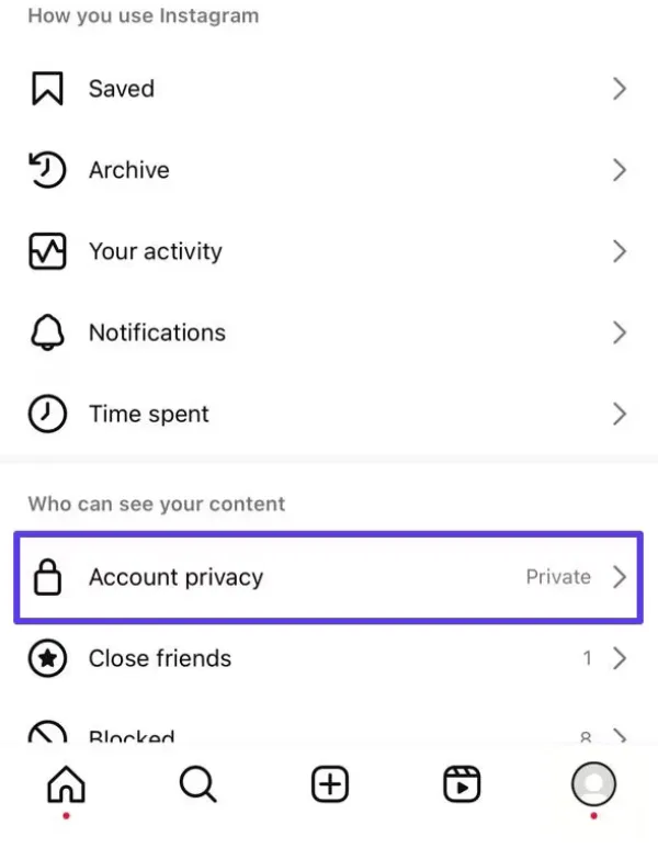 باز نشدن عکس پروفایل اینستاگرام